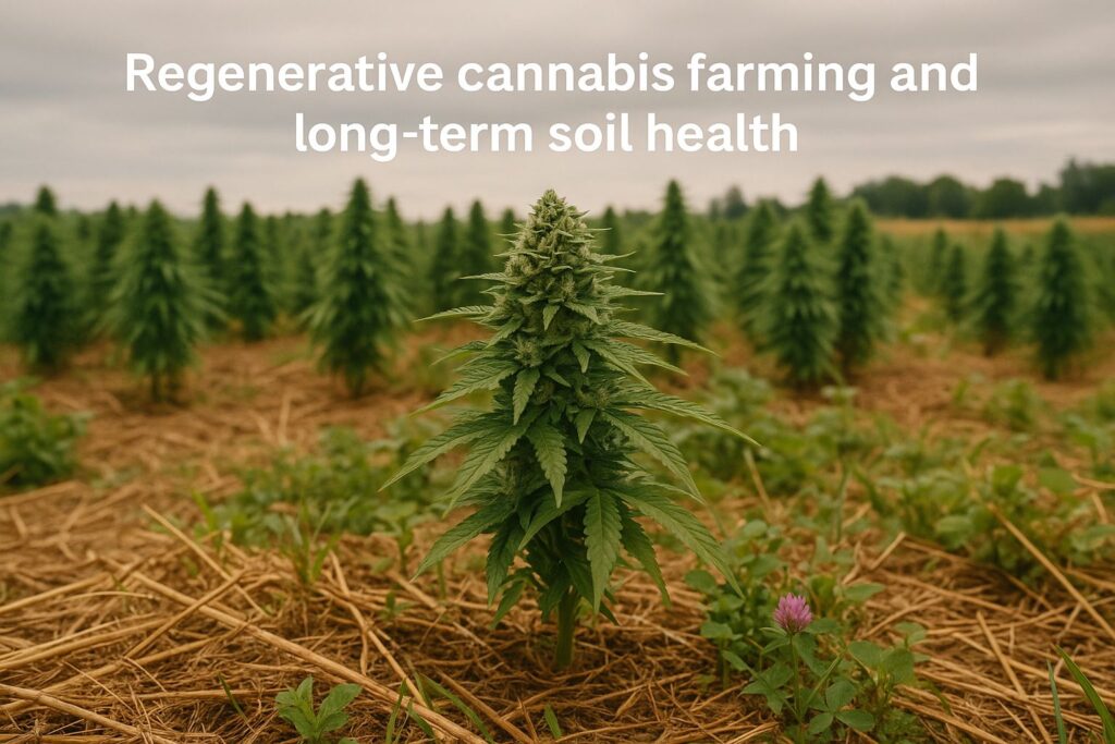 outdoor cannabis garden