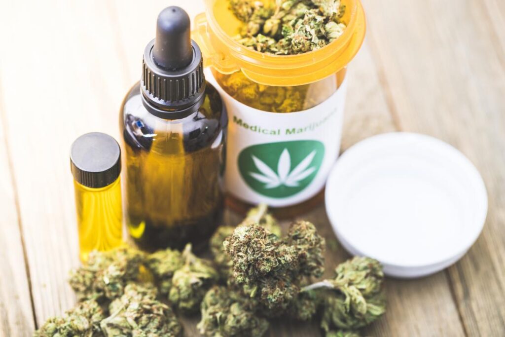 medical marijuana in various forms