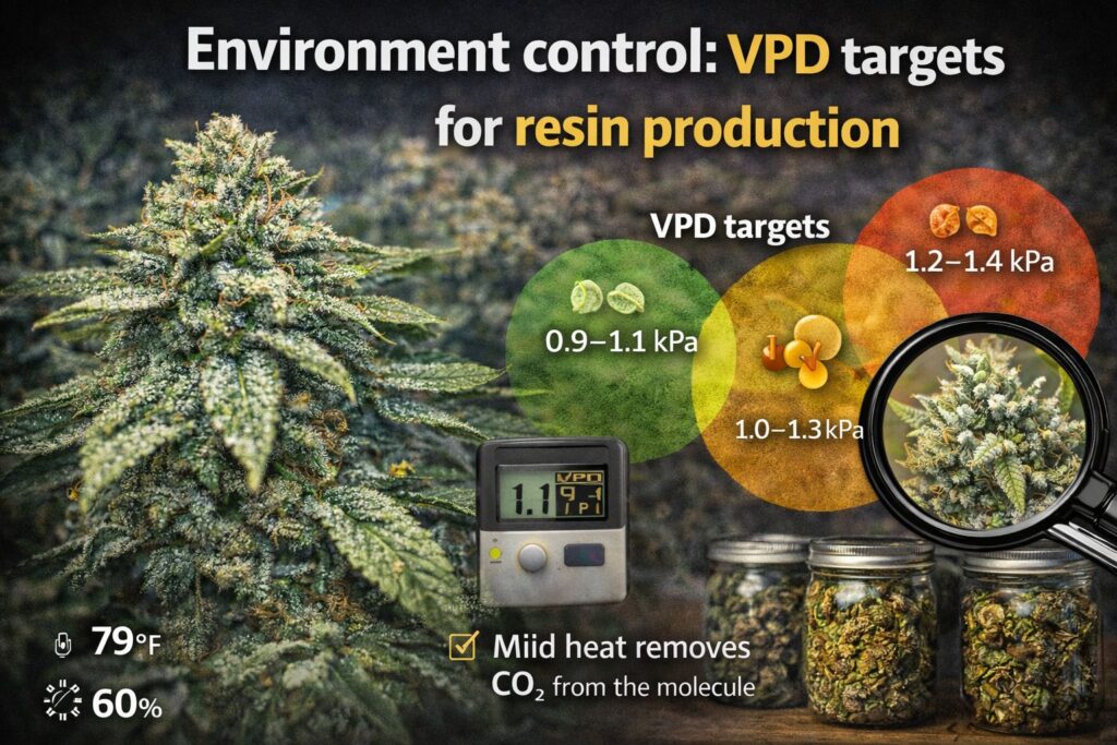 vpd targets for resin production