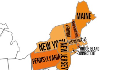 what states is marijuanas legalized recreational northeast a